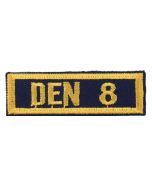 Cub Scout Den Numeral 8