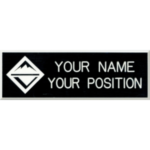 Blank Venturing Large Nameplate