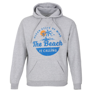 The Beach Is Calling Hoodie - Adult S-2XL