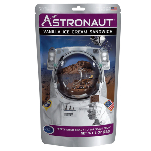 Astronaut Foods Backpackers Pantry Freeze Dried   Vanilla Ice Cream Sandwich
